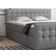 Fun furniture Anker Grey Boxspringbett 180x200cm