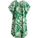 H&M Tie-Detail Dress - Green/Patterned