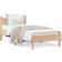 vidaXL Solid Pine Sengeramme 90x190cm