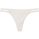 PINK Wink Strappy Thong Panty - Coconut White