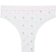 PINK Women's Logo Cotton Brazilian Panty - Optic White Palm Print