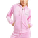 Juicy Couture Diamante Logo Velour Full Zip Hoodie - Pink