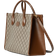 Gucci Supreme Small Tote Bag - Beige/Ebony