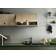 String Cabinet With Flip Doors White Vægskab 78x42cm