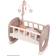 Smoby Baby Nurse Cradle with Doll Carousel