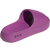 adidas Adilette Ayoon - Purple Burst/Core Black