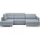 Berrto Gray Sofa 306cm 5-seter