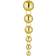 Jane Kønig Big Atomic Drop Stud - Gold