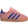 Adidas Infant Gazelle Comfort Closure Elastic Laces Shoes - Semi Pink Spark/Lucid Blue/Lucid Blue