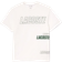 Lacoste Men's Contrast Branded Lounge T-Shirt - White