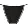 Victoria's Secret Dream Angels Lace Trim String Bikini Panty - Black