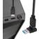 Nordic AE-103 10Gbps 3.1 USB A - USB E 90 Degree Angled Adapter M-F