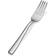 Bon Chef Manhattan Polished Silver Dessert Fork 6.75" 12