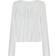 Neo Noir Bates Crochet Knit Cardigan - White