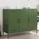 vidaXL Olive Storage Cabinet 100.5x79cm