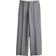 H&M Women's Wide Tailored Trouser - Gray Mottled