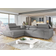 Mirjan24 Torezio Grey Sofa 274cm 4-Sitzer