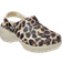 Crocs Classic Lined Animal Remix Clog - Bone/Leopard