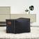SACKit Square Cobana Black Siddepuf 35cm