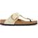 Birkenstock Gizeh Big Buckle Nubuk Leather - Ecru