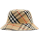 Burberry Check Cotton Blend Bucket Hat - Sand