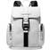 Michael Kors Hudson Signature Logo and Leather Cargo Backpack - Bright White