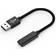 Nordic C-OTG6 480Mbps USB A - USB C M-F 0.5m