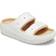 Crocs Classic Cozzzy Towel Sandal - White/Shiitake