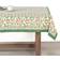 Birch Lane Williston Floral Tablecloth White, Orange, Green (325.1x180.3cm)