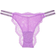 Victoria's Secret Double Shine Strap Lace Brazilian Panty - Purple Paradise