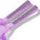 Victoria's Secret Double Shine Strap Lace Brazilian Panty - Purple Paradise