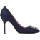 Manolo Blahnik Hangisi 105 mm - Navy