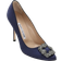 Manolo Blahnik Hangisi 105 mm - Navy