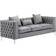 Lilola Home Lorreto Grey Sofa 86" 3pcs
