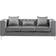 Lilola Home Lorreto Grey Sofa 86" 3pcs