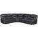 Coaster Sycamore Gray Sofa 114.2" 3pcs 5 Seater