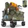 Sekey Folding Festival Trolley with All-Terrain Extra Wide Wheels and Brake