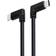 Nordic USBC-N1121 100W 5A 10Gbps 3.2 Gen2 USB C - USB C Angled M-M 0.5m