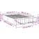 vidaXL 3280578 Sengeramme 123x225cm