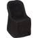 BalsaCircle Polyester Folding Loose Chair Cover Black (86.4x48.3)