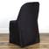 BalsaCircle Polyester Folding Loose Chair Cover Black (86.4x48.3)