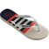 Havaianas Top Nautical - White/Navy Blue