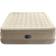 Intex Ultra Plush Fiber-Tech Inflatable Velvet Soft Airbed Mattress with Built in Electric Pump