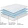 SomaPEDIC 8-Inch Triple Layer Polyether Matress 152.4x203.2cm