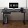 MCC Direct Electric Standing Black Writing Desk 70x140cm