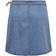 Only Villa Wrap Tie Skirt - Light Blue Denim