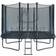 Mzone Rectangle Trampoline 213x305cm + Safety Net + Ladder
