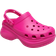 Crocs Classic Bae Clog Platform - Candy Pink