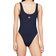 Tommy Hilfiger Heritage Scoop Back One Piece Swimsuit - Dark Night Navy