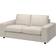 IKEA VIMLE Gunnared Beige Soffa 204cm 2-sits